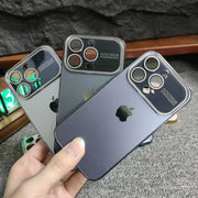 Big Window Lens Protector Case for iPhone 15