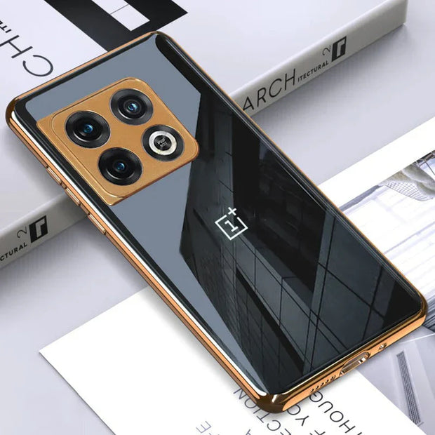 Glass Prism Design With logo Case For OnePlus