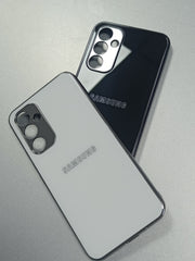 New Electroplating Glass Prism logo Case For Samsung Galaxy S24