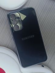 New Electroplating Glass Prism logo Case For Samsung Galaxy S24